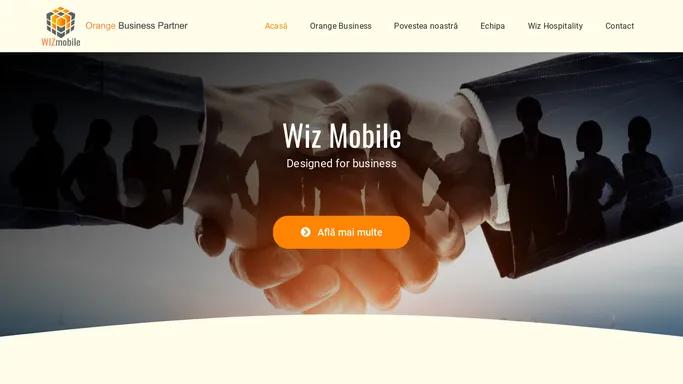 Wiz Mobile SRL – Designed for business