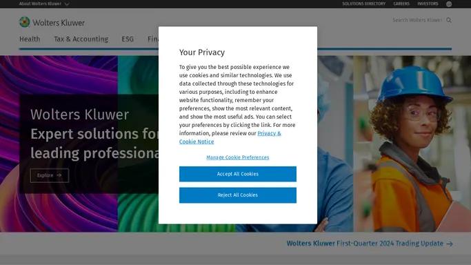 Wolters Kluwer - Combining Domain Expertise With Advanced Technology | Wolters Kluwer