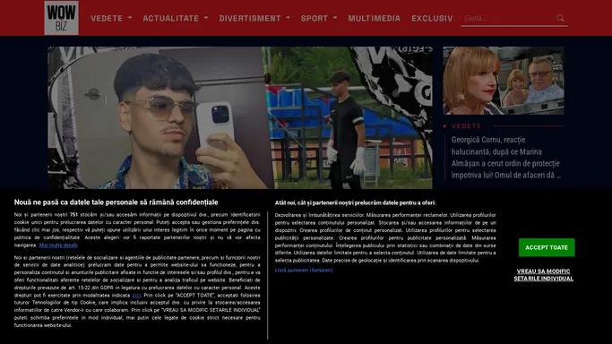 Stiri despre vedete si lumea mondena - Imagini si video exclusive - Stiri diverse - Horoscop | WOWBiz