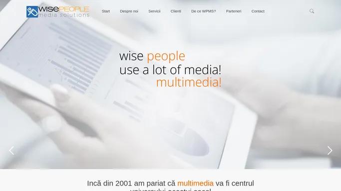 Wise People Media Solutions | Multimedia Solutions