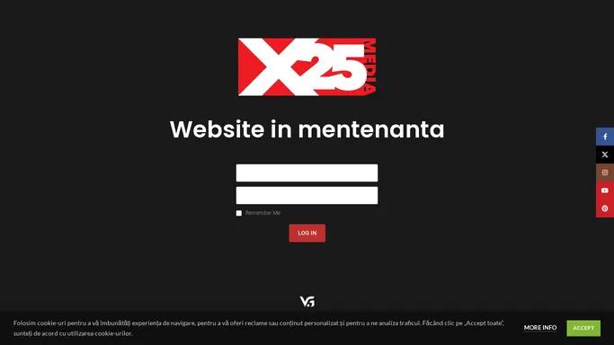 Mentenanta – X25 Media