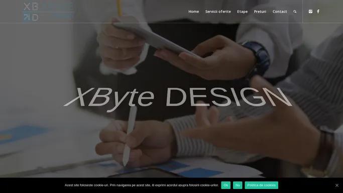 XByte Design - Web Design - Promovare Online - Grafica publicitara