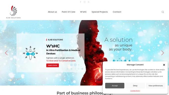 XLAB Solutions – XLAB Solutions: Point of Care, WsHC, Special Projects