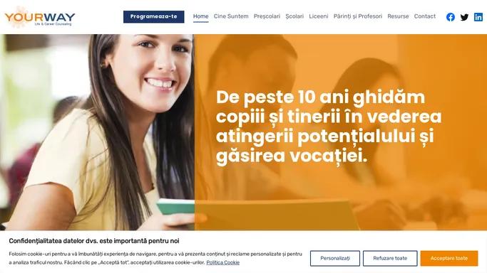 Home - Yourway evaluari educationale si vocationale