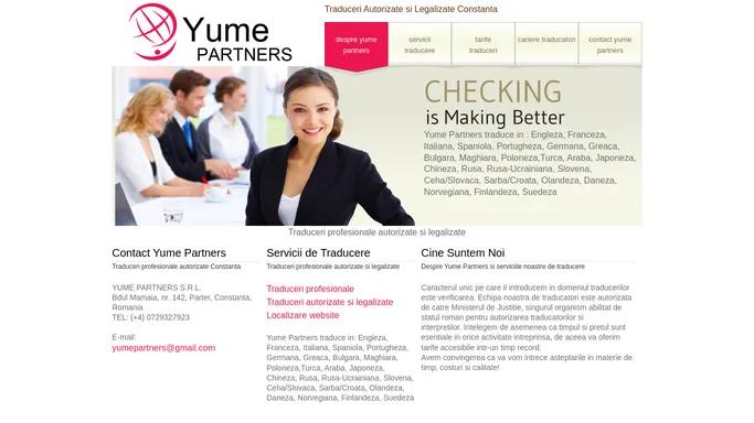 Yume Partners|Servicii de Traducere Constanta|Traduceri autorizate