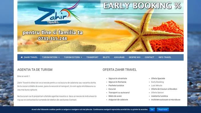 Zahir Travel - pentru tine si familia ta