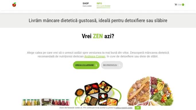 ZenDiet - Cura Detoxifiere si Diete pentru Slabit livrate acasa