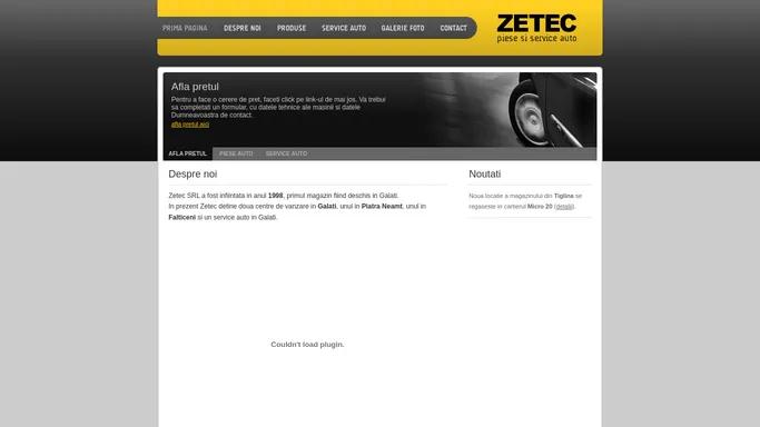 Zetec - Piese import si service auto