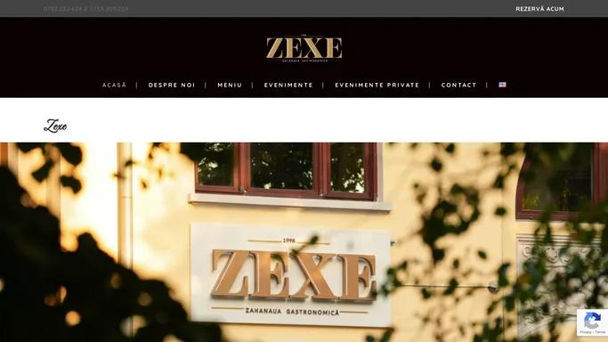 Zexe | Zahanaua Gastronomica | Restaurant