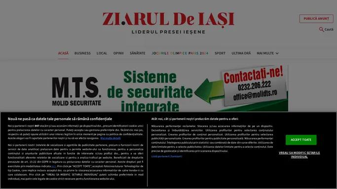 Acasa - Ziarul de Iasi - liderul presei iesene