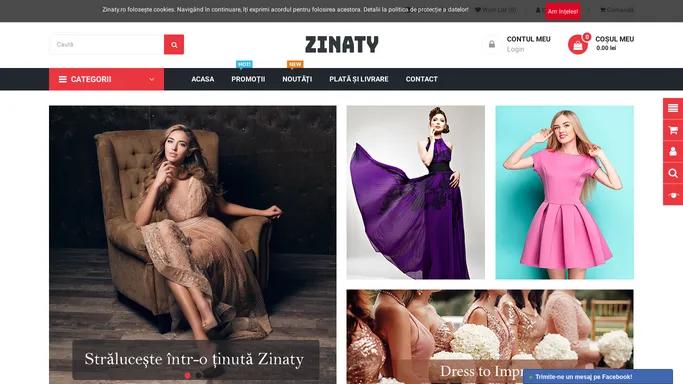 Zinaty.ro - Alege sa stralucesti intr-o tinuta Zinaty