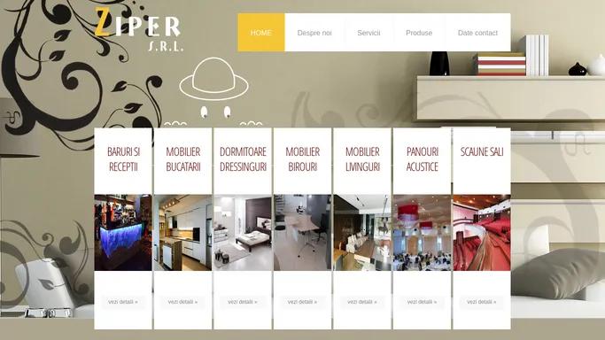 Producator mobila Brasov - mobilier birou, baruri si receptii, casnic si dotari hoteliere