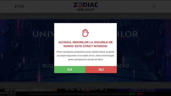 Zodiac - Mizeaza pe distractie - Zodiac Sala Jocuri