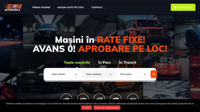 Vanzare Masini in Rate – Masini second hand