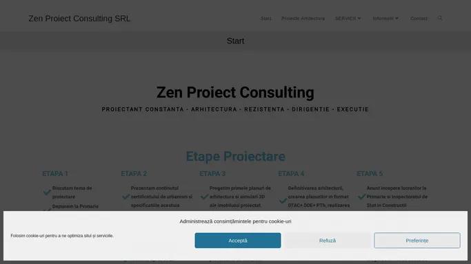 Start - Zen Proiect Consulting SRL