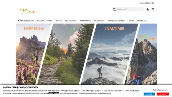 ZuMont magazin specializat outdoor, trek, alpinism & escalada