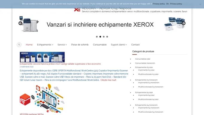 Copiatoare/Multifunctionale/Imprimante/Scanere/Vanzari/Inchirieri/Service XEROX CLUJ