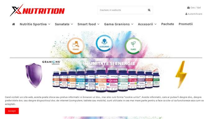 Xnutrition, Proteine Vitamine si Suplimente Nutritive