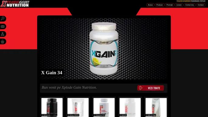 Xplode Gain Nutrition