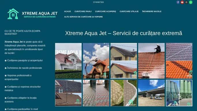 Curatenie exterioara • Xtreme Aqua Jet