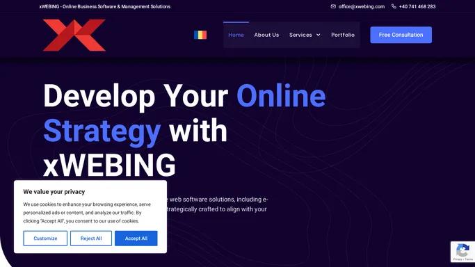 Custom Web Development & Software Solutions | XWEBING