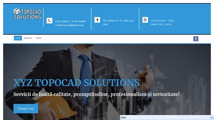 XYZ TOPOCAD SOLUTIONS