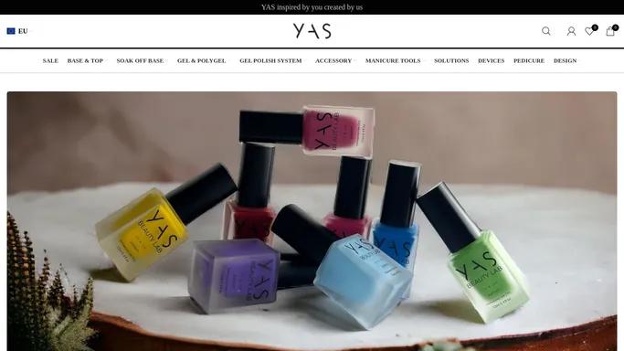 YAS BEAUTY Europe — Professional Manicure and Nail Products