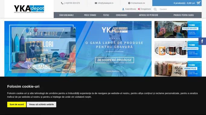 YKA DEPOT - Articole de sublimare si personalizare en gros