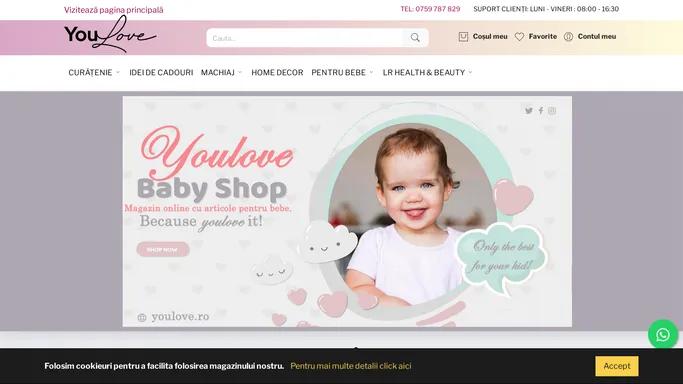 Youlove - Magazin online cu articole pentru bebe si parinti