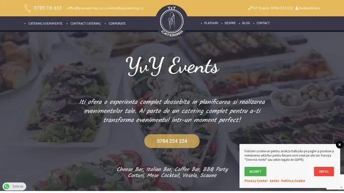 Premium Catering Constanta » YvY Catering