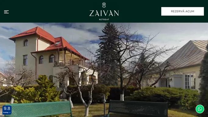 Zaivan Retreat – Liniste fara efort. – Effortlesly quiet.