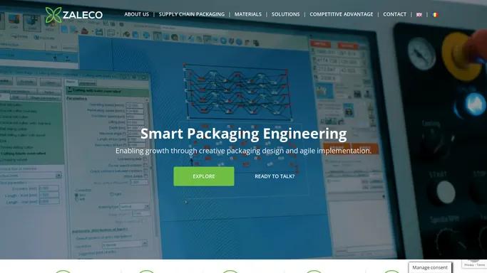 Smart Packaging Engineering - Zaleco