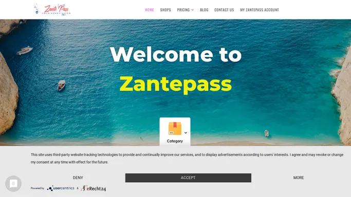 Zakynthos Discounts Home » Zante Pass