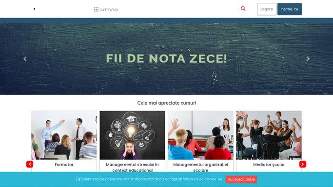 Cursuri formare | Edu ZecePlus