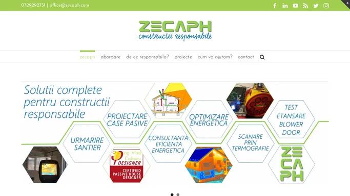 zecaph – Proiectare | Constructii Case Pasive & Case eficiente energetic