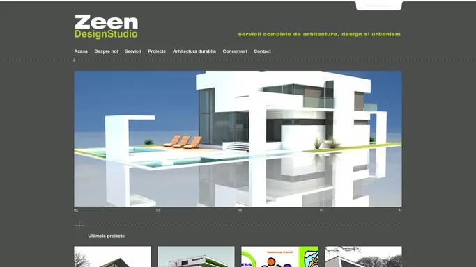 Zeen Design Studio - Studio de design si arhitecturaZeen Design Studio