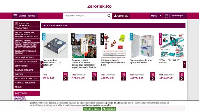 Magazin online mijloace siguranta la incendiu si echipamente diverse