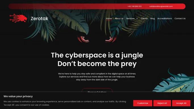 Cyber Security Services & Penetration Testing| Zerotak