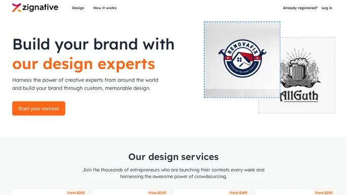 Logos, UX/UI, Graphic Design & More. - Zignative