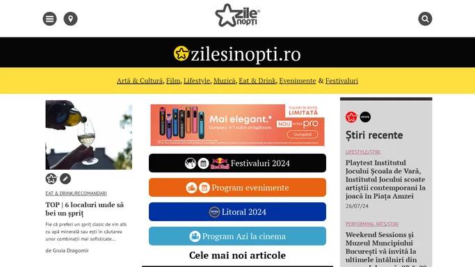 Experiente Pop Culture • Zile si Nopti