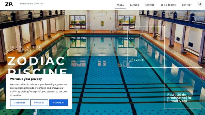 Zodiac Piscine – Partener oficial Zodiac Pool Care