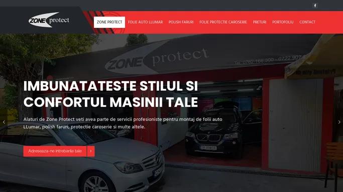 Folii geamuri auto omologate - Servicii profesioniste Zone Protect