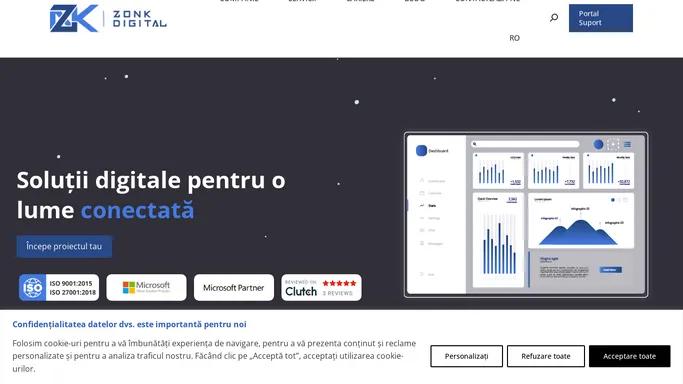 Dezvoltare Web | Digital Marketing | IT Management | ZONK