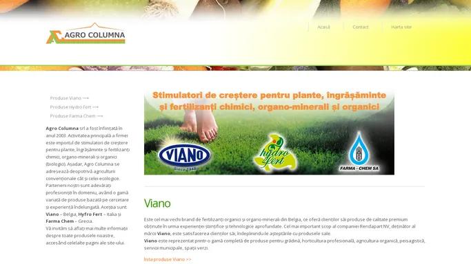 Agro Columna, fertilizanti Viano, Hydro Fert