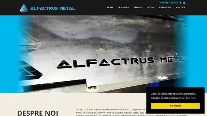 Atelier Confectii Metalice - Alfactrus Metal S.R.L
