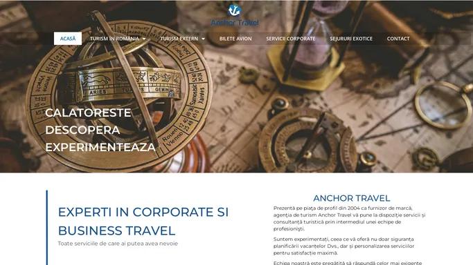 Anchor Travel – Servicii de business travel