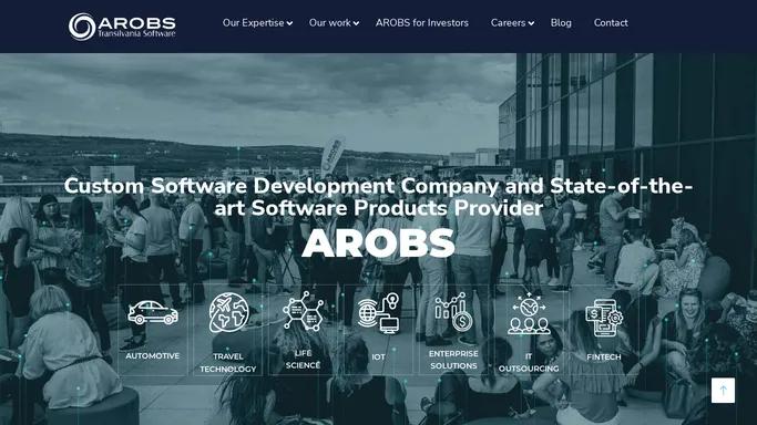 Custom Software Development Company | AROBS