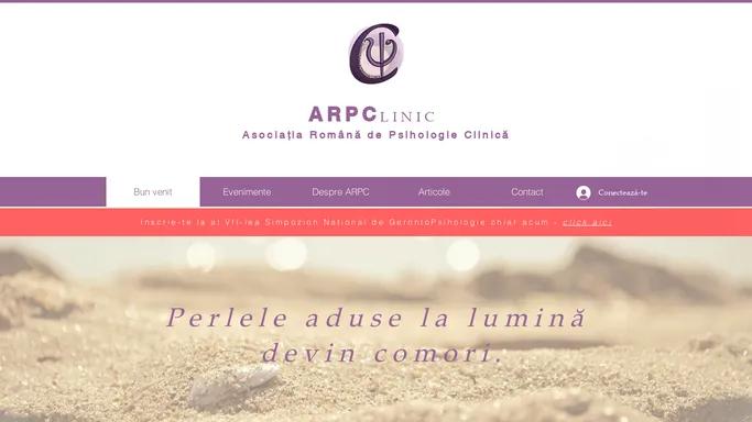 Bun venit | ARPClinic