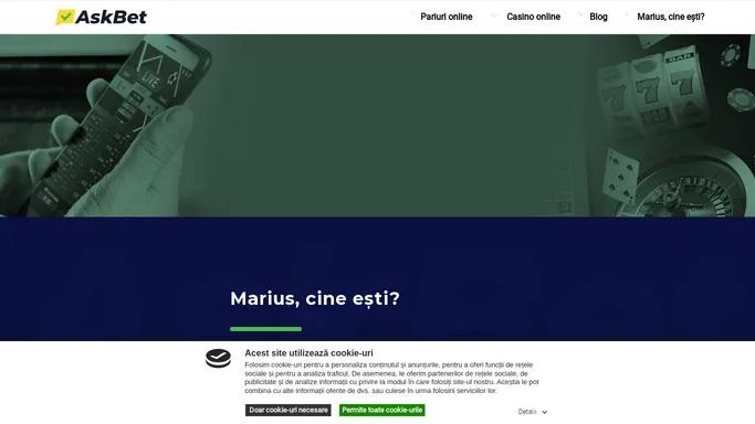 Marius AskBet - Castiga la Pariuri online & Casino online