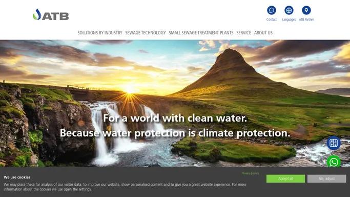 ATB WATER | Your partner in wastewater technology